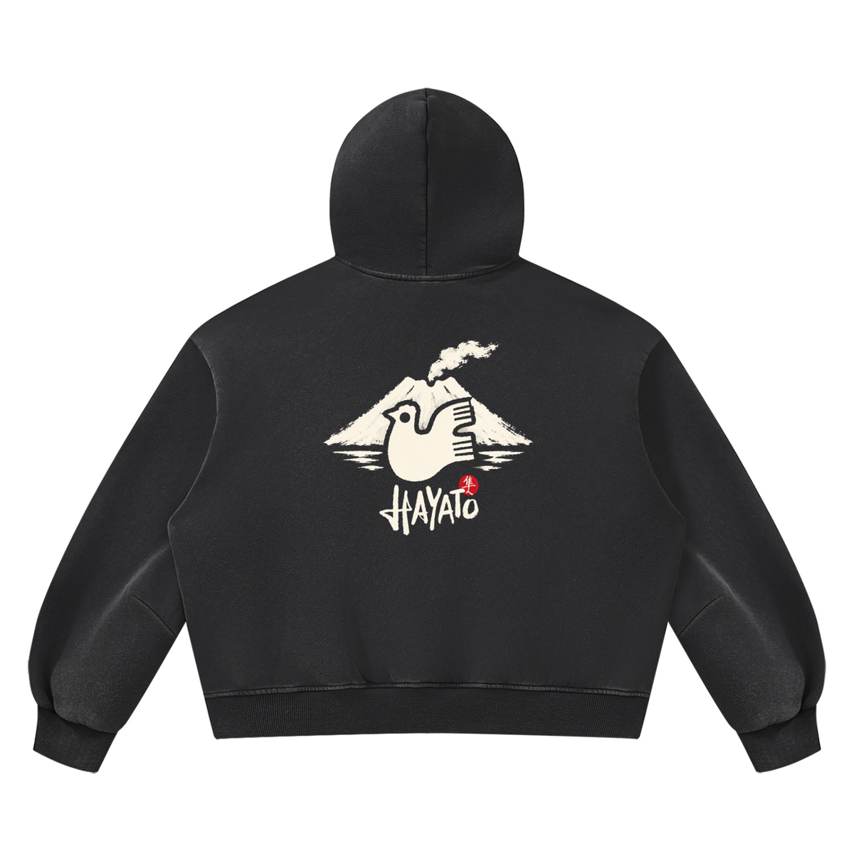 Hayato Vintage Boxy Hoodie
